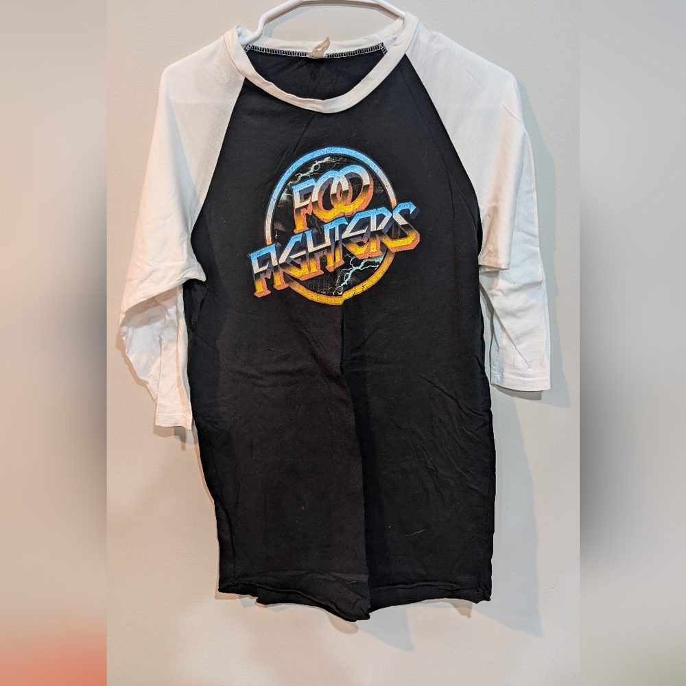 Original 2015 Foo Fighters Tour Raglan Shirt
